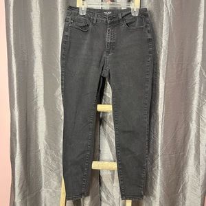 Judy blue black high waisted skinny jeans women’s plus 14 W